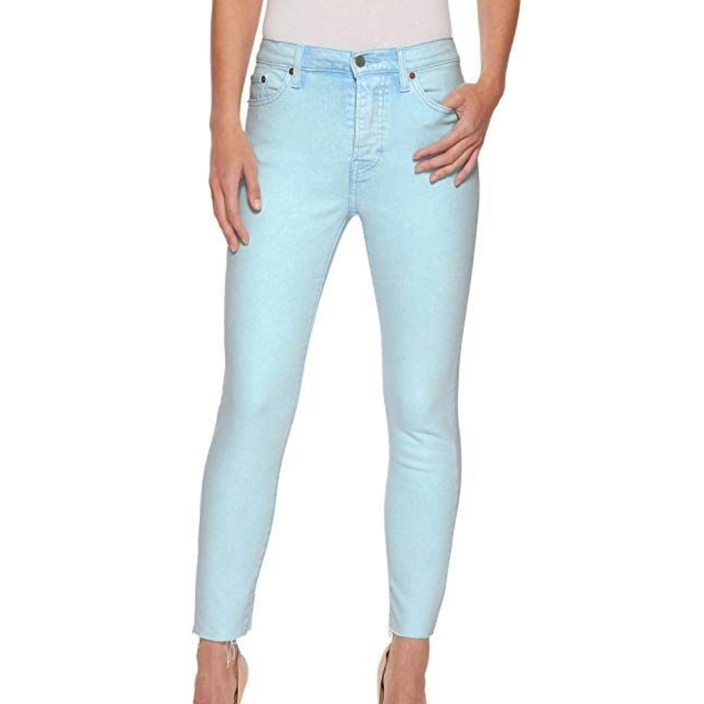 Levi's wedgie skinny jeans stonewash ice aqua